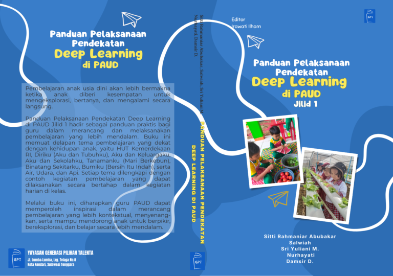 Panduan pelaksanaan pendekatan deep learning di paud